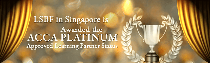 LSBF in Singapore awarded with ACCA Platinum Approved Learning Partner Status