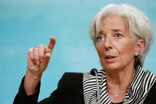 IMF chief warns of slower growth
