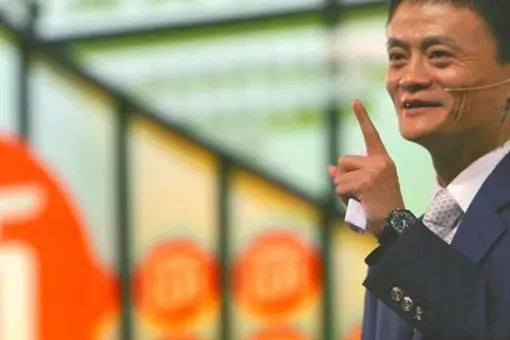 Alibaba ups share price