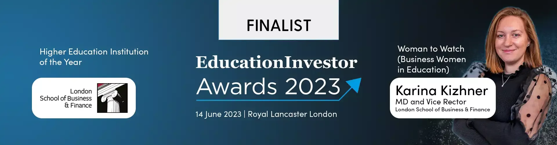 LSBF Finalists in Two Categories at EducationInvestor Awards 2023