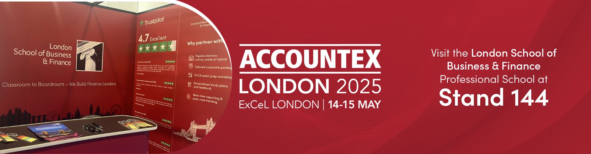 Meet LSBF at Accountex London 2025: Your Gateway to a Global Accounting Career