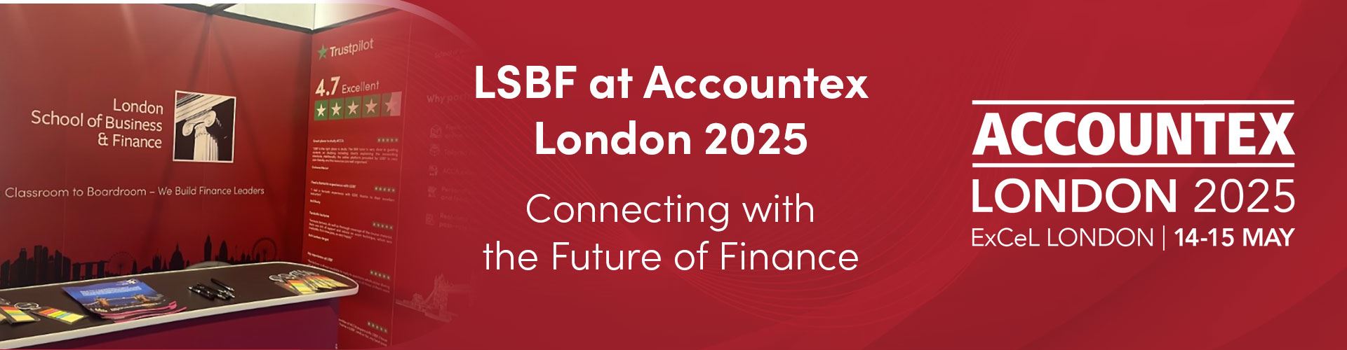 LSBF at Accountex London 2025: Connecting with the Future of Finance
